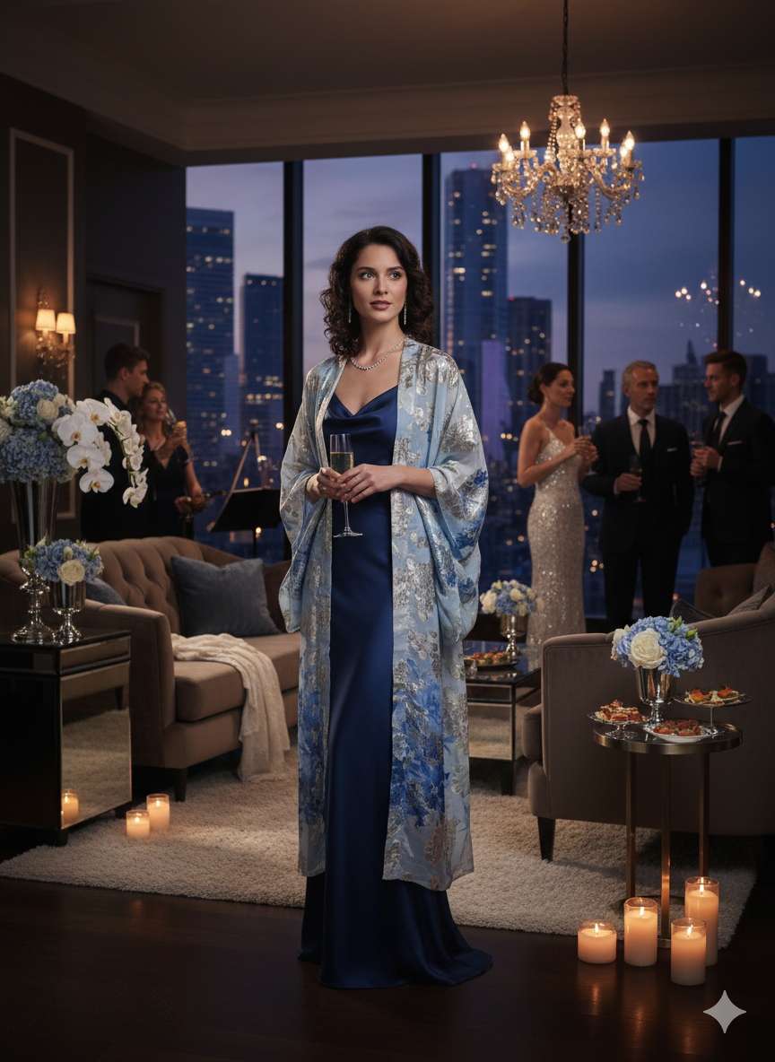 KIMONO JARDIN CÉLESTE