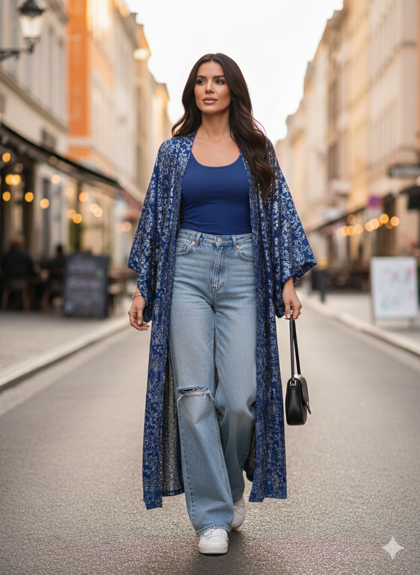 KIMONO NUIT ÉLECTRIQUE