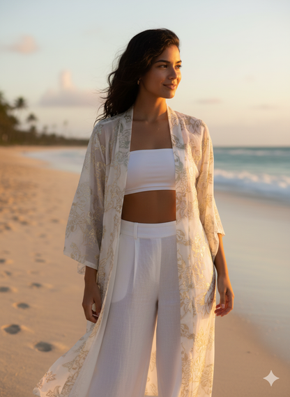 Kimono ÉCLAT CÉLESTE