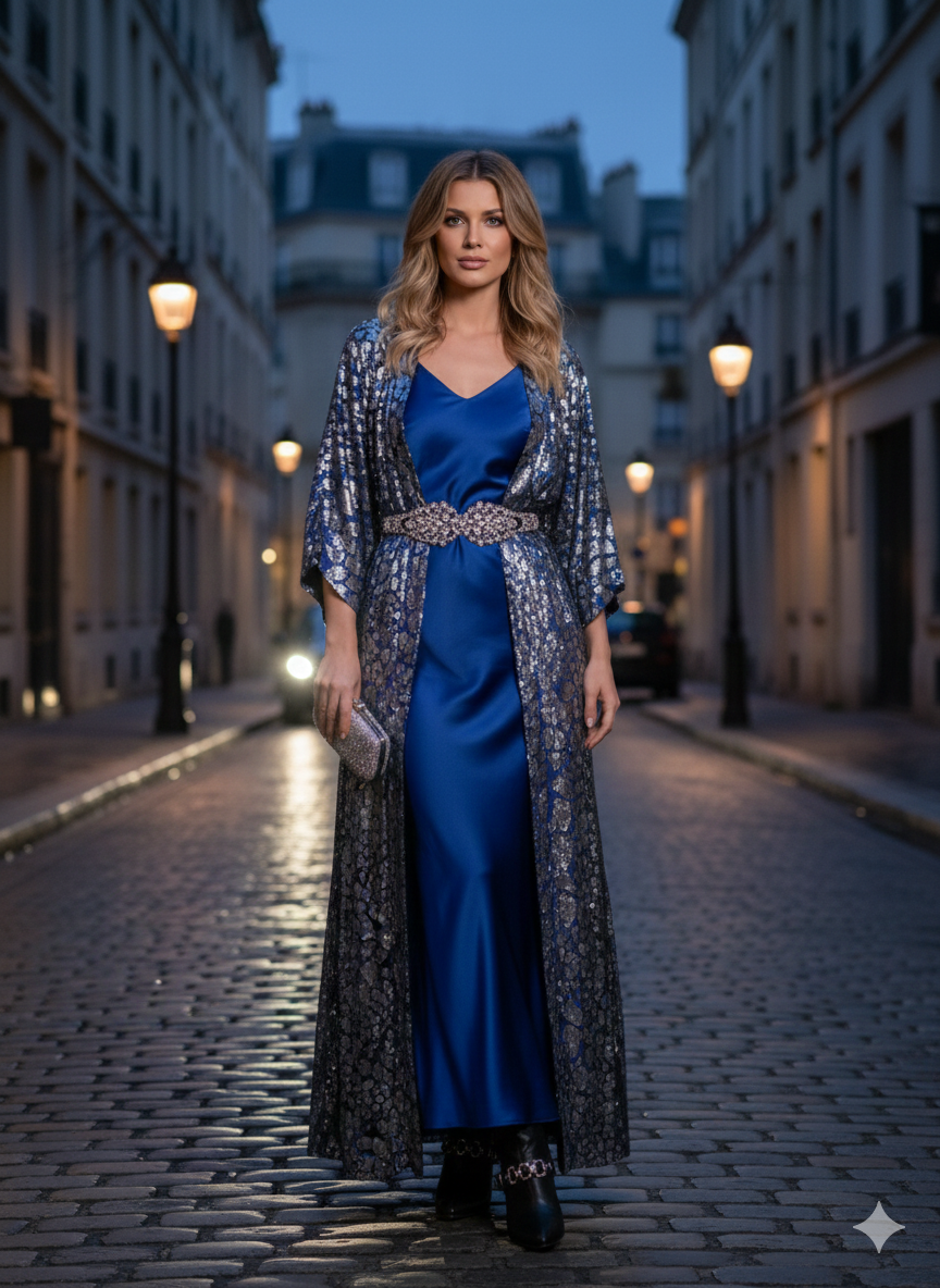 KIMONO NUIT ÉLECTRIQUE