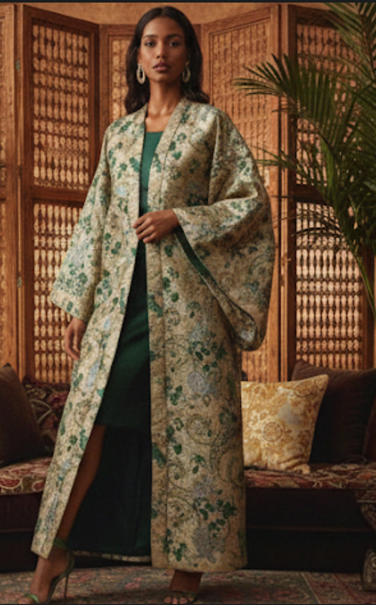 Kimono ÉMERAUDE ROYALE