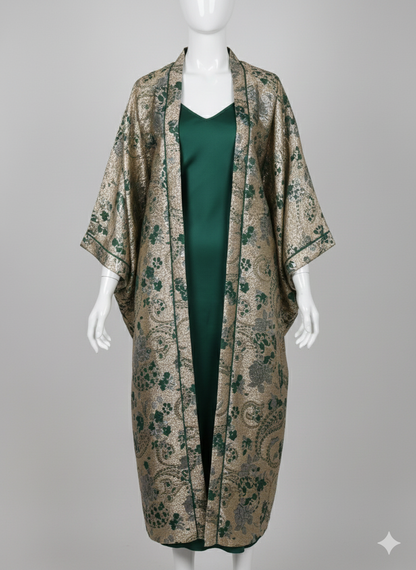 Kimono ÉMERAUDE ROYALE