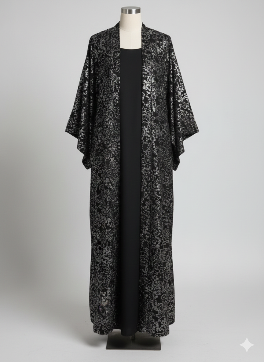 Kimono NOCTURNE SILVER